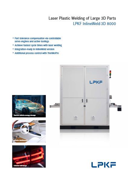 Voorblad flyer LPKF InlineWeld 3D 8000