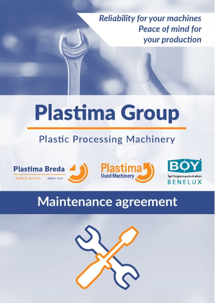 Cover of the maintenance agreement brochure