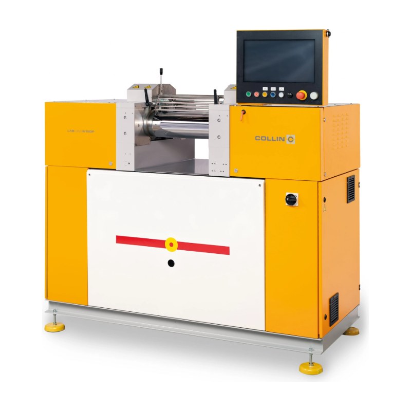 COLLIN laboratoriumwalswerk W 150 P met motorische spleetverstelling