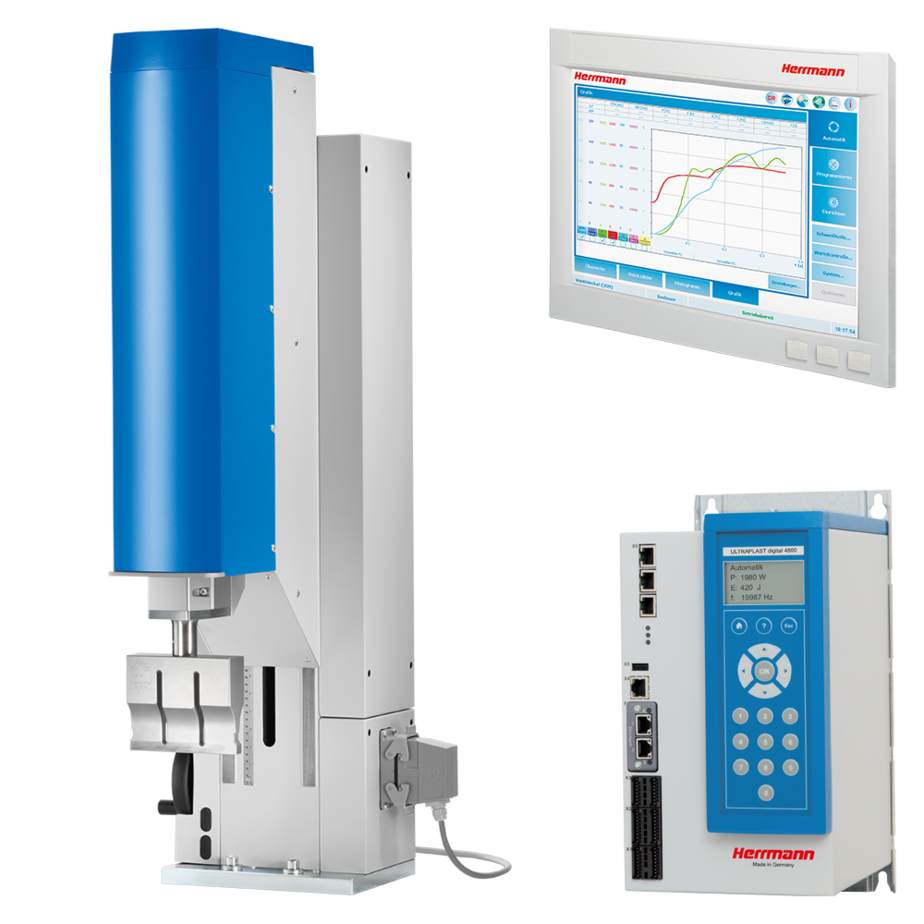 HiQ modular DIALOG ultrasoon lassysteem van Herrmann Ultraschall