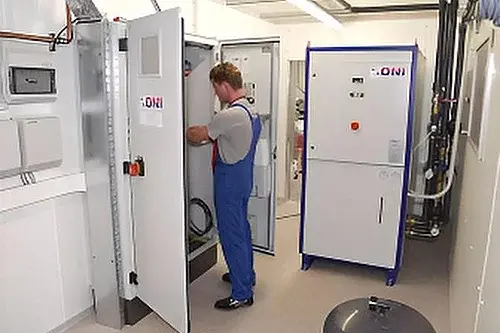 Watergekoelde compacte koelmachine in een ONI-containerkoelsysteem