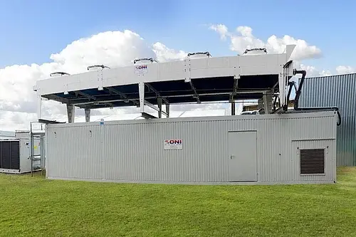 ONI container-koelsysteem met vrijkoelers