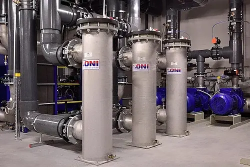 ONI-AquaClean zeefkorffilter voor koelwaterbehandeling