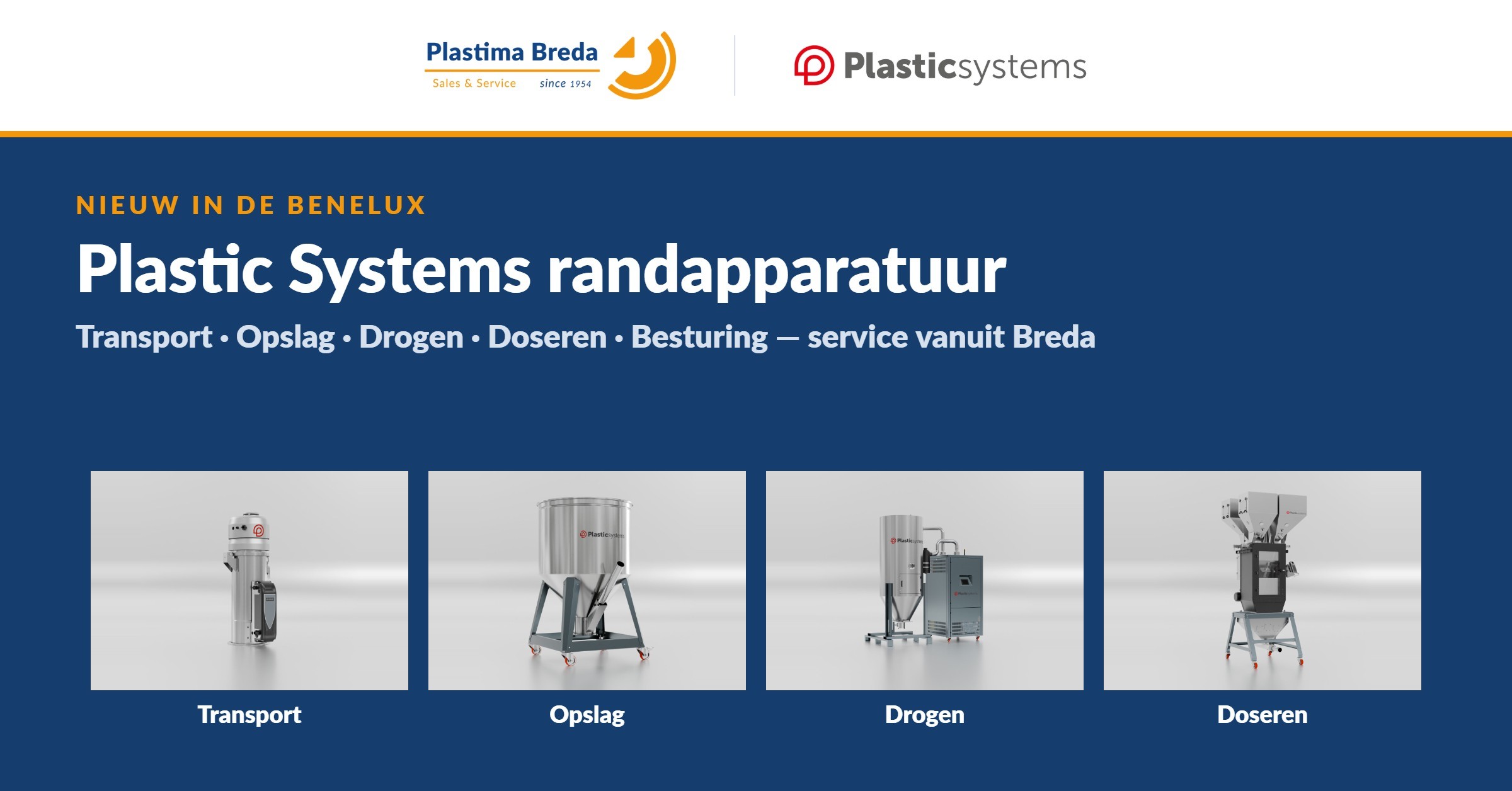 Plastic Systems nu in de Benelux via Plastima